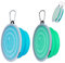 Gamelles Pliables Bols avec Couvercle Chienes Bols d’Eau pour Chien Voyage Bols pour Chat et Chienes Hauteur du Bols Peut Ajustée Léger Protable pour Marche Randonnée Camping(Bleu+Verte, Grand)