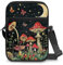 KUIFORTI Umhängetasche für Damen und Mädchen, niedliche Schultertasche, Handtasche, Reißverschluss, kleine Kuriertasche, Mushroom Moon Star, Einheitsgröße