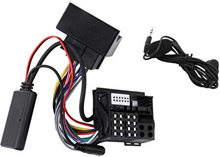 Sirxlevcy Autoradio Bluetooth Musik AUX Kabel Freisprecheinrichtung Kabelbaum Kit für E60 E63 E90 E91