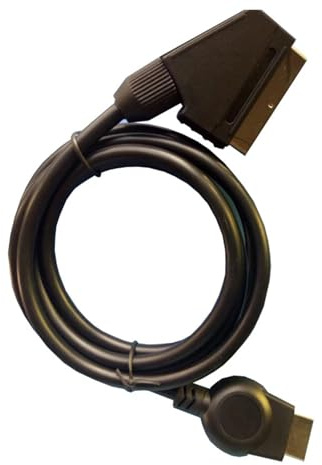 Lot de 5 câbles de connexion de remplacement de 1,8 m for TV, câble péritel, câble audio/vidéo AV, for PlayStation 3 et PS3