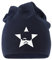 MoonWorks Jersey Beanie Disco Fever Mütze Bedruckt Herren Damen Navy Unisize