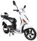 Tecnobike Shop Bici Elettrica a Pedalata Assistita Biciclette Elettroniche Alimentate Z-Tech ZT-09-A 250w 12Ah Batteria al Piombo (Bianco)