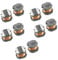 sourcing map 10Stk 0,52A Ferrit Chip Surface Mounted Devices Leistung Induktor CD54 100uH 5.8mmx5.2mmx4.5mm