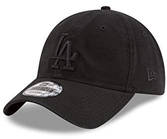 New Era Los Angeles Dodgers MLB Black On Black 9Twenty Cap - One-Size