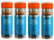 Hycote XUK990 Orange Ral 2003 Paint Spray Paint 400ml *4