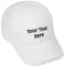 AIVYNA Baseballkappe,Baseball Cap mit Wunschtext oder Namen Bestickt 100% Baumwolle Personalisiert Sonnenmütze für Damen,Herren und Kinder (verstellbar für Erwachsene, Weiß)