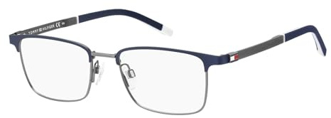 Tommy Hilfiger Brille TH 1919 Größe 53-19 mm Matte Blau