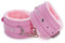 Bequem Fesseln Plüsch + Pu Armband Wrist Handschellen Bondage Gürtel Manschette Spielzeug (Pink) …