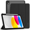 CACOE Funda Compatible con iPad 11.ª Generación (A16) 11 2025 / iPad 10.ª Generación 10.9 (2022) (A2757/A2777), Funda Trasera Transparente con Portalápices Compatible,Negro