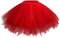 TURWXGSO Damen Karneval Kostüm Tüllrock 71er Rockabilly Petticoat Tutu Unterrock Kurz Ballkleid Ballett Tanzkleid Abendkleid Gelegenheit Zubehör