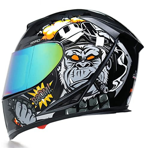 ECE Motobike Moto Modular Flip Up Helme Motorrad Full Face Helm Jugend Motorradhelme Full Face