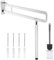 YUCHENGTECH WC Haltegriff Klappbar 75cm Behinderten WC Haltegriff Edelstahl WC Aufstehhilfe Wandstitzgriff für Senioren, Behinderten,Schwangere, Belasten 150 kg
