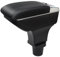 YJYWZH Braccioli compatible with Abarth 595 Bracciolo Doppio Strato Centrale Console Vano con Portabicchierii