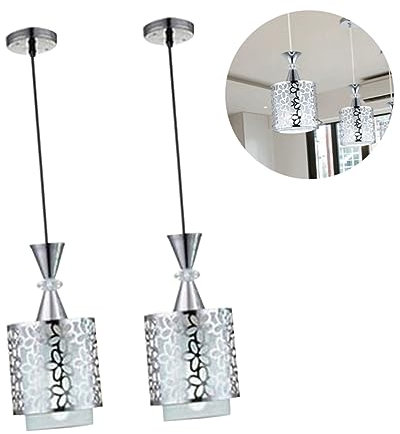 OSALADI hängender Lampenschirm pendelleuchte Deckenleuchtenabdeckung rustikaler Kronleuchter Flur Deckenlampe dekorative Küchenleuchte nordische Lampe LED-Hängeleuchte Domlicht Weiß
