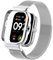 SeNool Armband für Xiaomi Redmi Watch 4, [Edelstahl Metall Einstellbar Ersatzarmband] [Weich Atmungsaktiv] Magnetversch Mesh Gewebte Uhrenarmbänder für Xiaomi Redmi Watch 4 - Silber