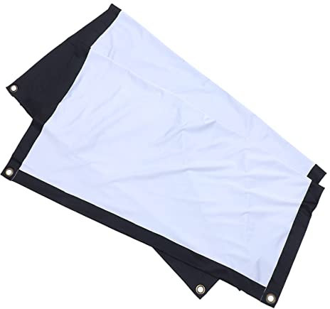 AOKWAWALIY 1 Juego De Pantalla De Proyector Pantalla De Tela para Proyector Pantallas De Proyector De Interior Pantalla Portátil Pantalla De Proyector Retráctil para El Hogar Pantalla De
