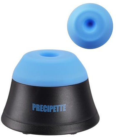 PRECIPETTE Mini Vortex Mixer Mezclador de Vórtice 3000rpm Mezclador de Pintura Colores para Colores Acrílicos Citadel Vallejo Esmalte de uñas (Azul)