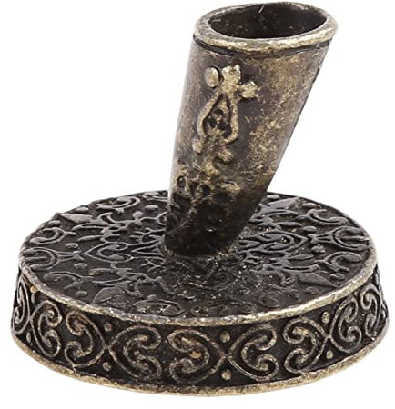 FANJABA Stiftehalter aus Metall, Vintage-Stil, rund, für Zuhause, Schlafzimmer, Wohnzimmer, Schreibtischdekoration, Werkzeug, Stifthalter