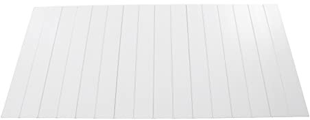 Badewannenabdeckung, PVC Faltbar Staubdichtes Badewanne Brett, Isolierung Badewannentablett für Hause Badezimmer Hotelbad SPA Erfahrung, 170 * 75 * 0.65cm