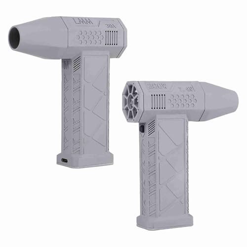 Garosa Mini-Jet-Gebläse, Heftiger Ventilator, 130.000 U/min, Leistungsstarkes Luftgebläse, Wiederaufladbarer Handheld-Turbinenventilator, Bürstenloser Hochgeschwindigkeitsmotor,