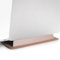 SenseAGE Laptop Stand for Desk, Office, Ergonomic Notebook Stand, Foldable & Portable Travel FlatStand, Lightweight, Anti-Slip, Compatible with MacBook Air, Pro, and Up to 15.4 Laptops (Dusky Rose)