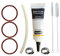 Ersatz Schlauch Dichtung Silikonfett Wartungsset Wartungssatz Pflegeset geeignet für Brühgruppe Brüheinheit Siemens EQ Serie (EQ.3 EQ.5 EQ.6 EQ.7 EQ.8 EQ.9 EQ.900) und Bosch VeroCup 100 300