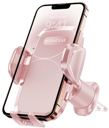 Miracase for Magsafe Car Mount Charger, [15W Fast Charging] Car Phone Holder Wireless Charger Air Vent Magnetic Car Phone Holder, 360° Rotation Car Mount olny fits iPhone 12/13/14/15/16 Series