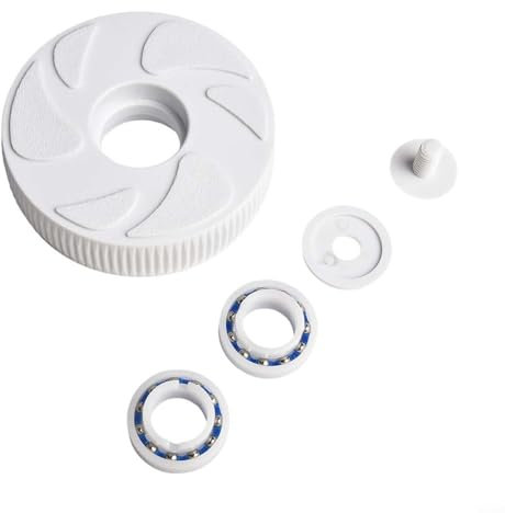 Sumsoctober Kit de roue de rechange pour nettoyeur de piscine Polaris 280 et 180 – Comprend 1 roue de renvoi, 2 roulements à billes, 1 joint et 1 boulon
