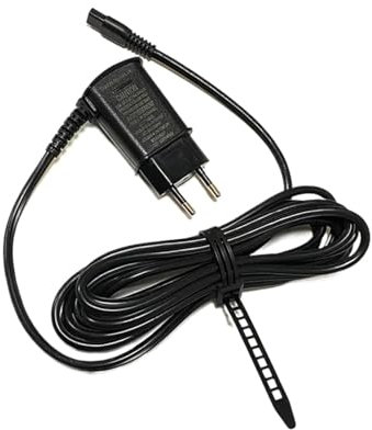 YHNNH Chargeur UE 4,5 V, Compatible avec Les Tondeuses sans Fil BaByliss, Pro FX820, FX788, FX787, FX870, FX707, Cordon d'alimentation, Adaptateur Secteur, Adaptateur for Rasoir