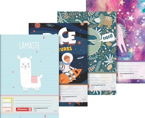 BRUNNEN Hausaufgabenheft „Grundschule“ | A5, 48 Blatt