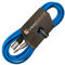 Male XLR to 6.35mm Stereo TRS Jack Lead/Balanced Signal/Audio Speaker Cable 6m Blue