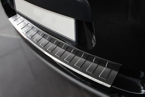 Ladekantenschutz Edelstahl MATT kompatibel für Dacia DUSTER I | 2010-2017 | mit Abkantung | premium Qualität von RECAMBO