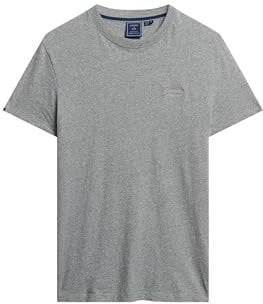 Superdry Mens Vintage Logo Emb Tee T-Shirt, Grau, 3XL