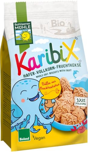 Karibix Hafer-Vollkorn-Fruchtkekse 6 x 125 g