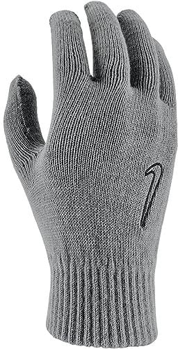 Nike Unisex – Erwachsene Knitted Tech and Grip Handschuhe, Grau, S/M