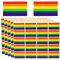 MOGADEE® Gay Pride Aufkleber 500 Stück, Pride Sticker, LGBTQ Sticker, Fahrrad Pride Aufkleber Set, Regenbogenfahne Aufkleber, Wasserdicht Vinyl Stickers, für Motorräder Fahrrad Snowboard Gepäck Laptop