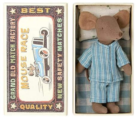 Maileg Big Brother Mouse in Matchbox