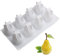 Danlai 3D -birnen -silikon -kuchenform, Mousse Dessert Formen Eiswürfel Jello Kuchen Schokoladen -trüffel Formbackform Schimmel