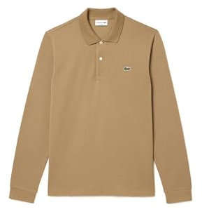 Lacoste Original L.13.12 Mens Long Sleeve Cotton Polo Shirt M Lion CB8