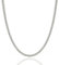 LOCCY Herren Damen Panzerkette Halskette, 3,5/5/6/7/8mm breit Edelstahl Silber Panzerkette Gliederkette Kette Silberkette Hip-Hop Kette Halskette Länge 46-66cm (Silber-7MM Breit, 51.00)