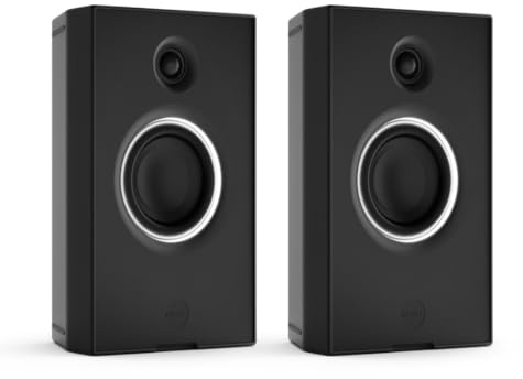 Aiaiai Unit-4 Wireless+ monitores de Estudio portátiles inalámbricos con Sonido de Calidad de Referencia, Audio inalámbrico sin compresión de latencia ultrabaja y más de 20 Horas de autonomía (par)