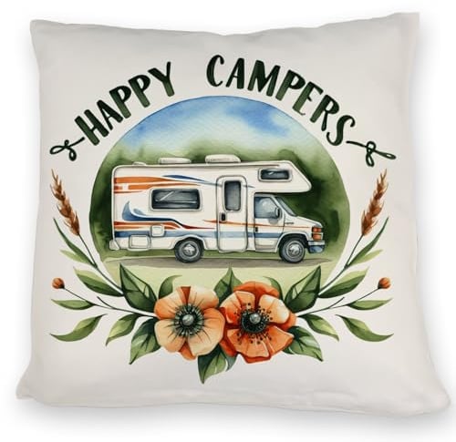 speecheese Kissen Wohnmobil Happy Campers Glückliche Camper Natur