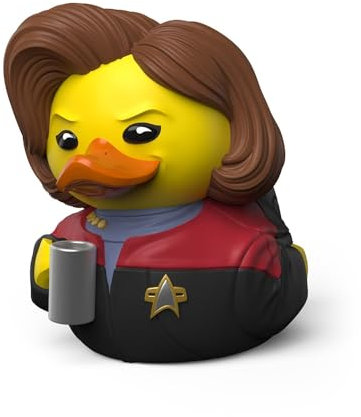 TUBBZ Kleine Kathryn Janeway Sammelbare Vinyl-Gummientenfigur - Offizielles Star Trek Merchandise - Sci-Fi Fernseher, Filme & Videospiele