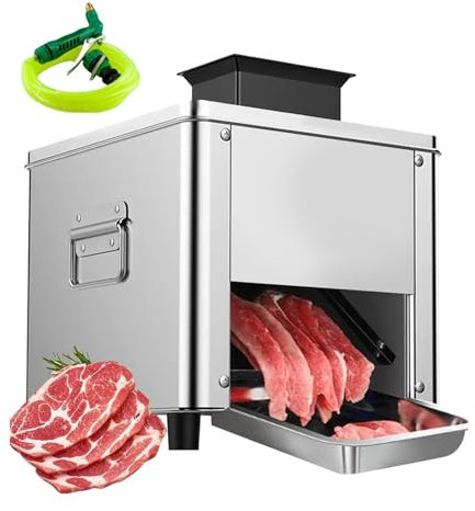 pealiritansemen Meat Grinder Electric, 850W Meat Mincer Machine, Stainless Steel Desktop Meat Slicer, With Stainless Steel Dish & Cleaning Kit, For Home Kitchen/Restaurant Use,20mm
