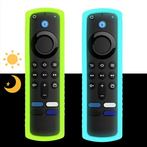 [Paquete de 2] Funda protectora para control remoto, material de silicona amigable, a prueba de caídas, a prueba de polvo, lavable, compatible con la mayoría de los modelos de fundas de control remoto