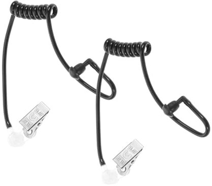 VICASKY Detective Earphones for Boys and Girls Simulated Earphone Mic Props Artificial Boys and Girls Earphones for Cosplay Plaything for Boys Girls