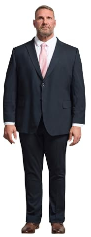 BadRhino Tailoring Big & Tall Plain Suit Jacket - Men's - Plus Size Curve