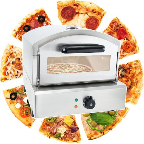 12 Forno Per Pizza Elettrico/A Gas Propano Per Esterni, Apparecchio Portatile Per Tutte Le Cucine Da Esterno, Con Rilevatore Di Temperatura E Vetro Visivo,220V