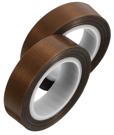 KICHOUSE 2rollen Hochtemperatur Ptfe Klebeband Hochwertiges Handsealer Tape Für Vakuumiergeräte Hitzebeständig Und Isolierend Für Lebensmittelverpackungen Und Industrielle Anwendungen