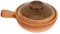 MUCKLILY Cazuela De Terracota Arcilla Olla De Espagueti Olla De Barro Cacerola De Barro Para Cocinar Sartenes De Cerámica Tostadora Bote De Ebullición Estofado Estufa Sopa Pequeña Arcilla